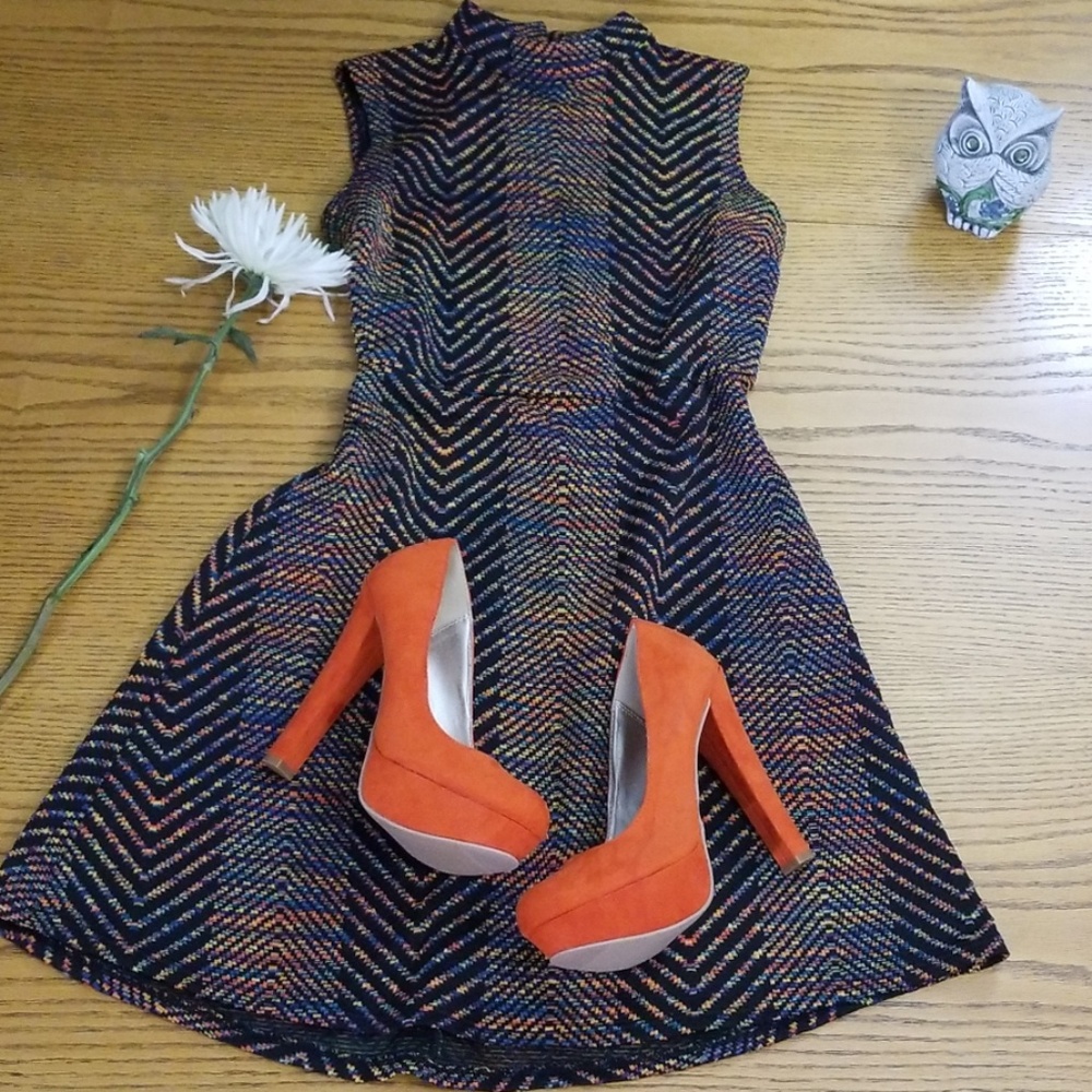 NWOT Bar III High Neck Dress